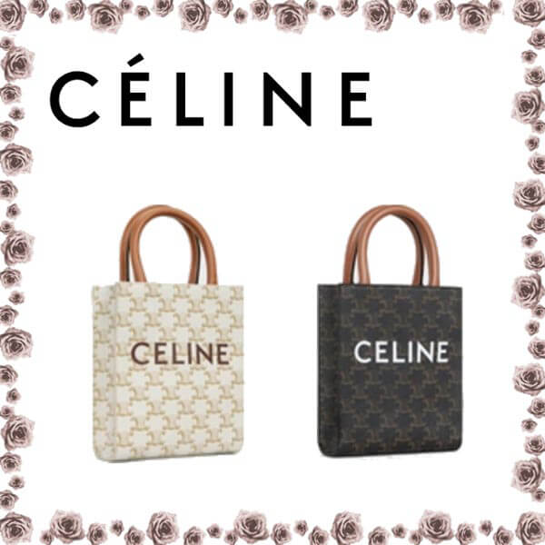 関税送料込☆セリーヌ☆日本未入荷新色CABAS ミニバーティカル コピー 194372BZK.01BC